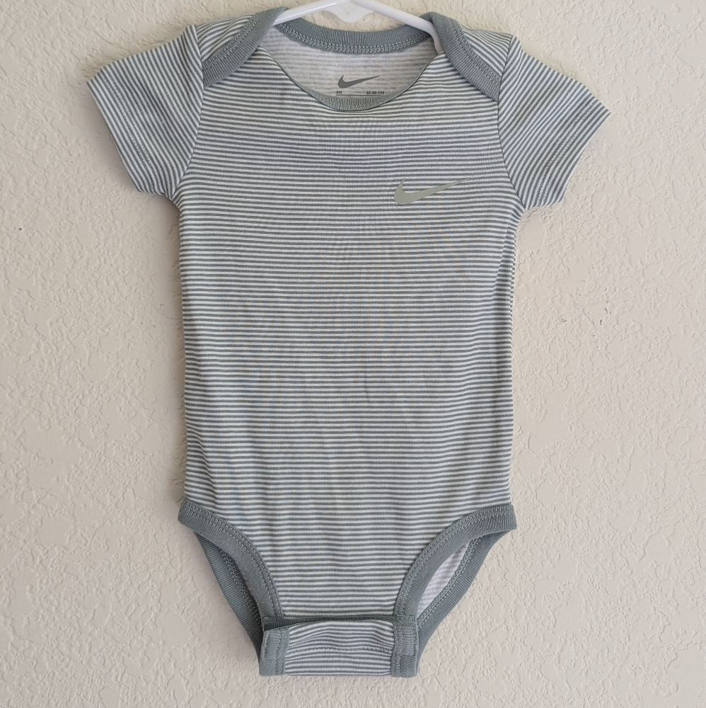Nike Striped Onesie Bodysuit